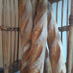 Klein stokbrood wit